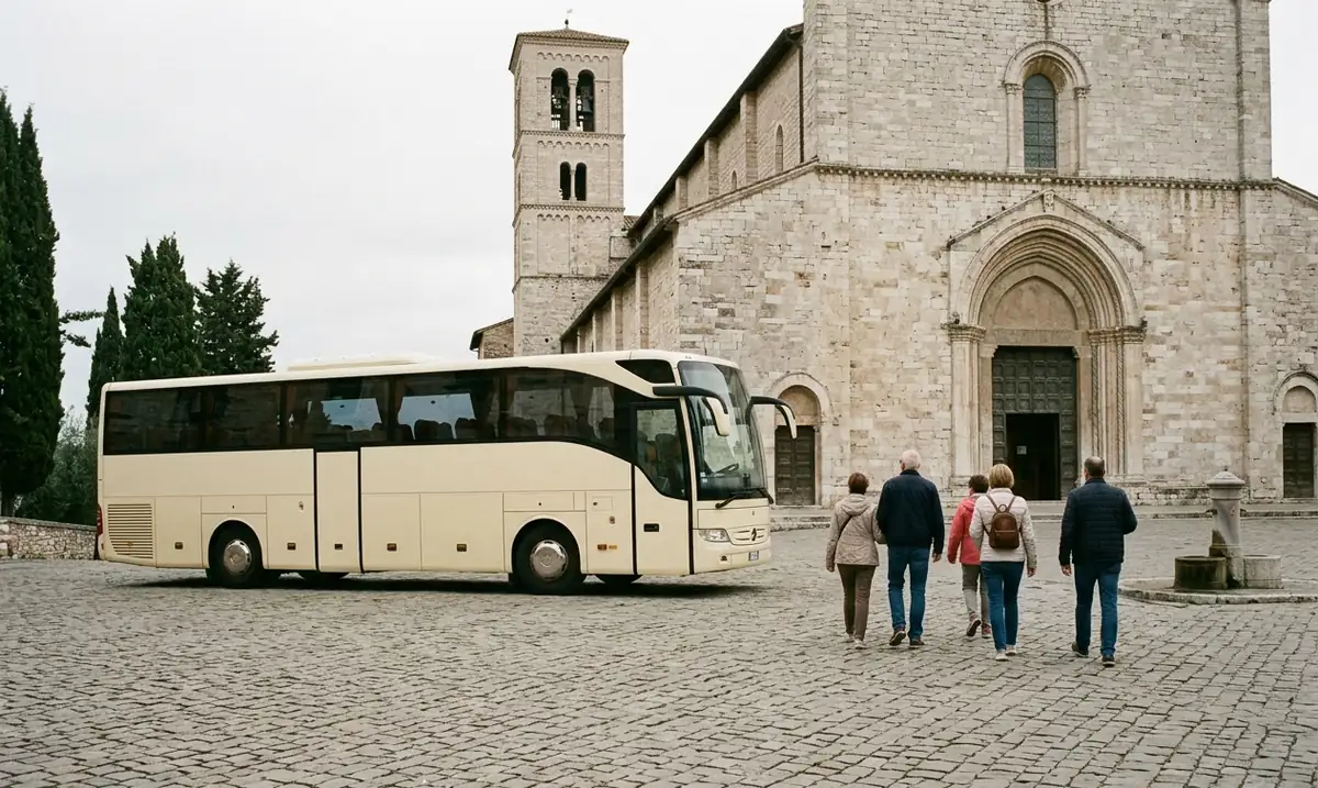 Pilgerreise Reisebus